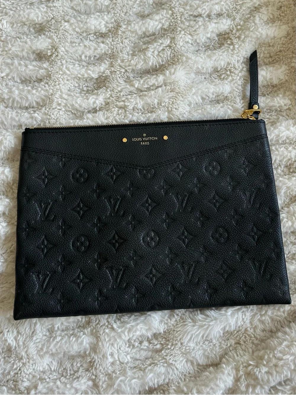 Louis Vuitton Empreinte Daily Pouch Black Monogram - Picture 12 of 12